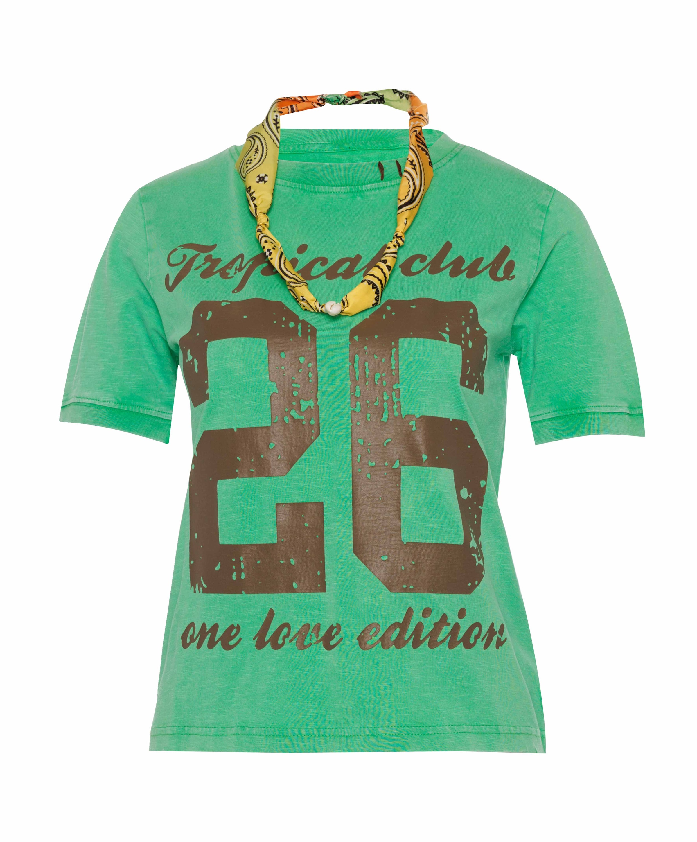 Dames T-shirt groen