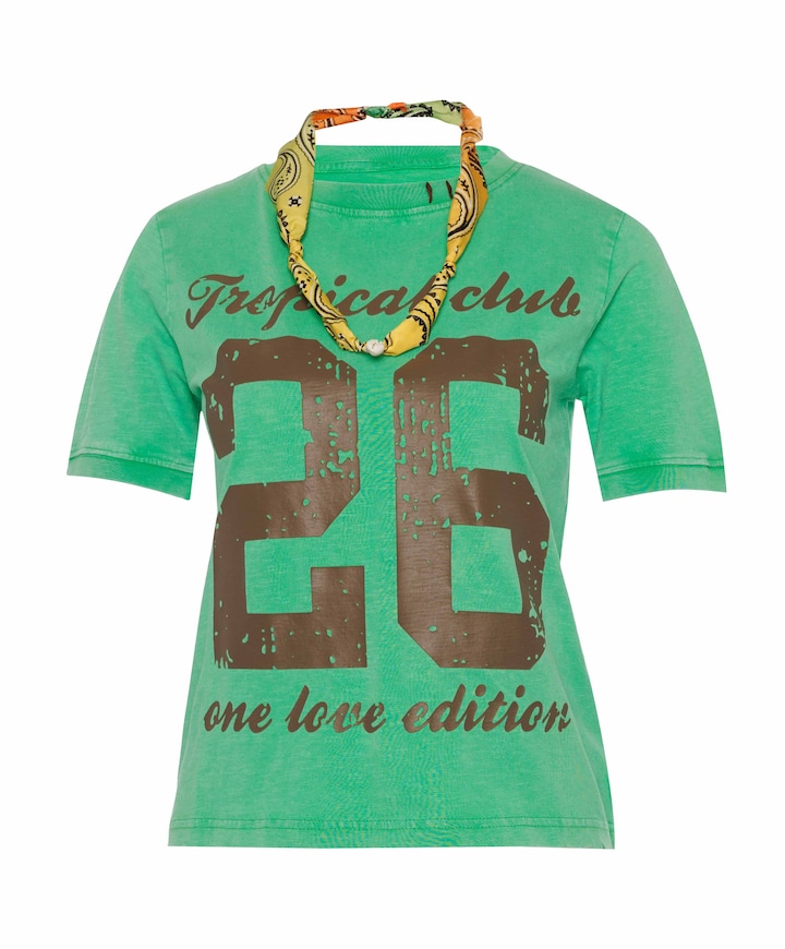 Dames T-shirt groen