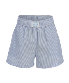 meisjes korte broek blauw