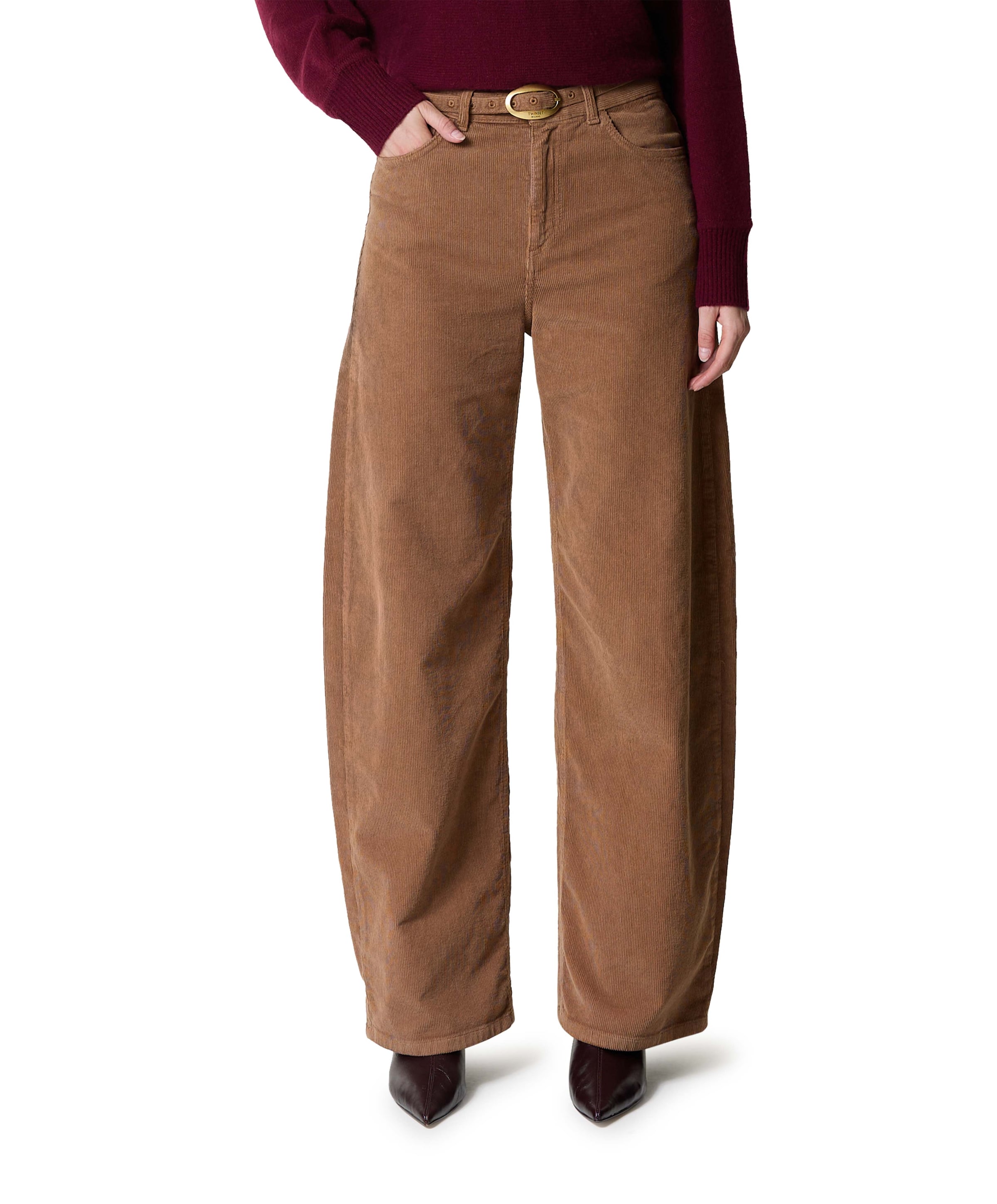dames broek beige