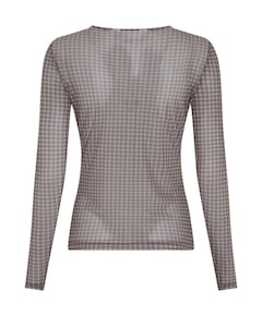 Dames longsleeve bruin
