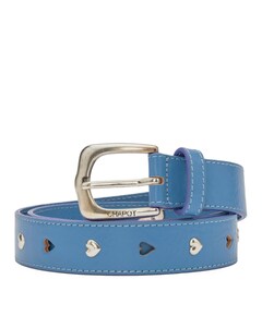 Dames riem blauw