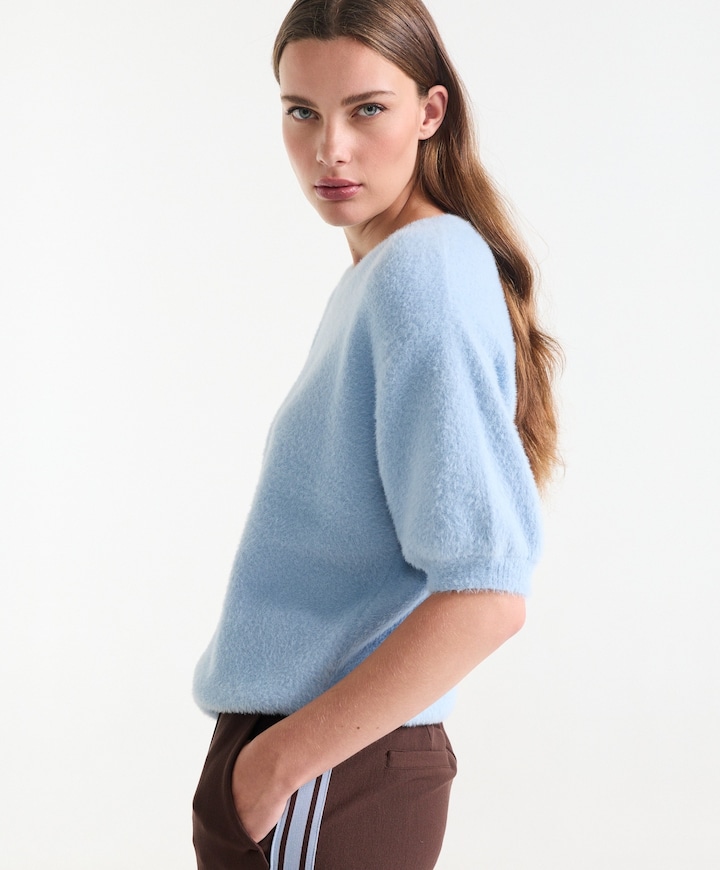 Dames trui blauw