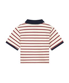 Meisjes polo bordeaux