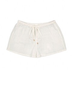 Dames short ecru