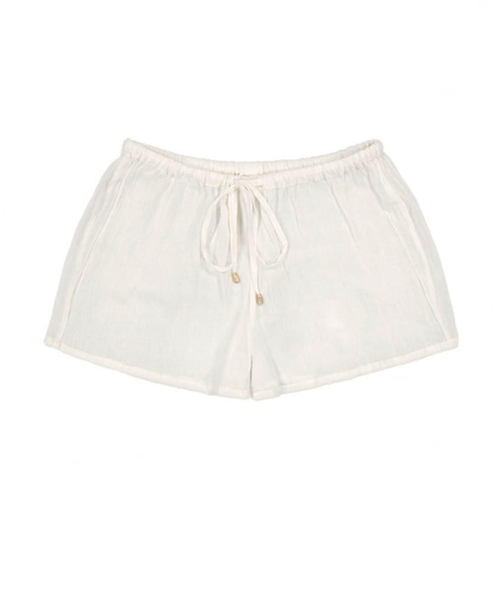 Dames short ecru