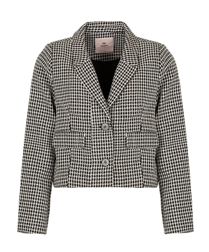 Dames blazer zwart