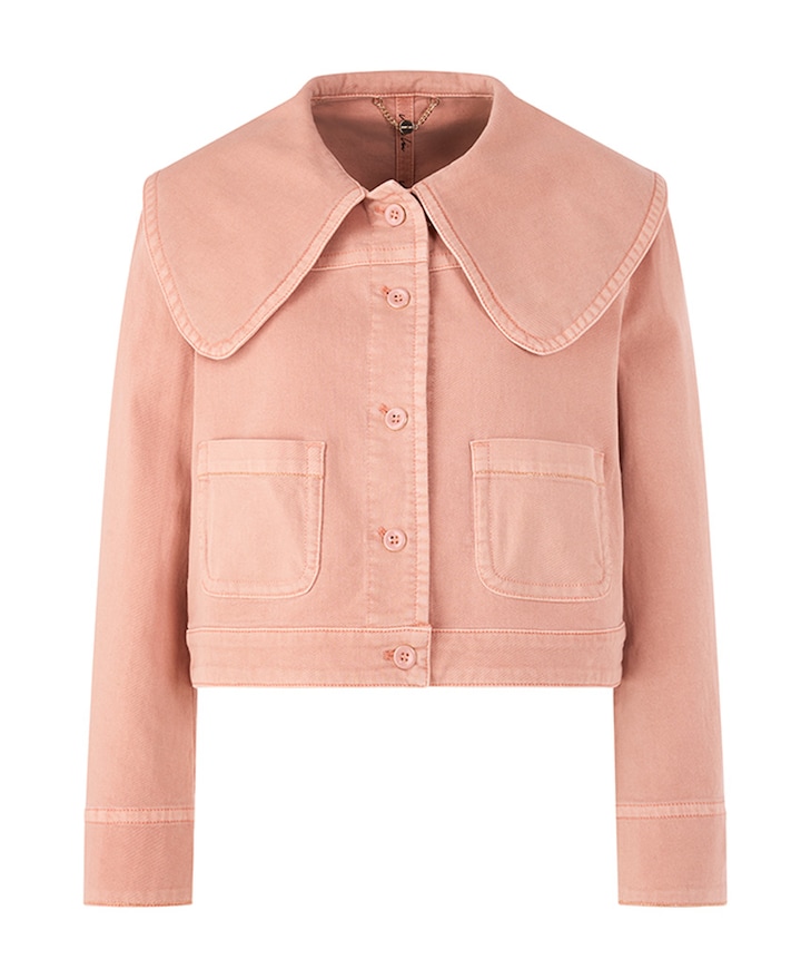 Dames spijkerjas  roze