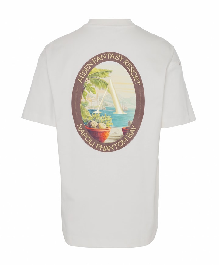Heren T-shirt ecru