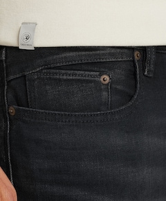 SHIFTBACK TAPERED NIGHT COAL BLACK heren jeans zwart