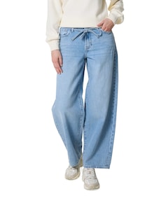 ONLGIANNA MW STRAIGHT DOT450 NO dames jeans blauw