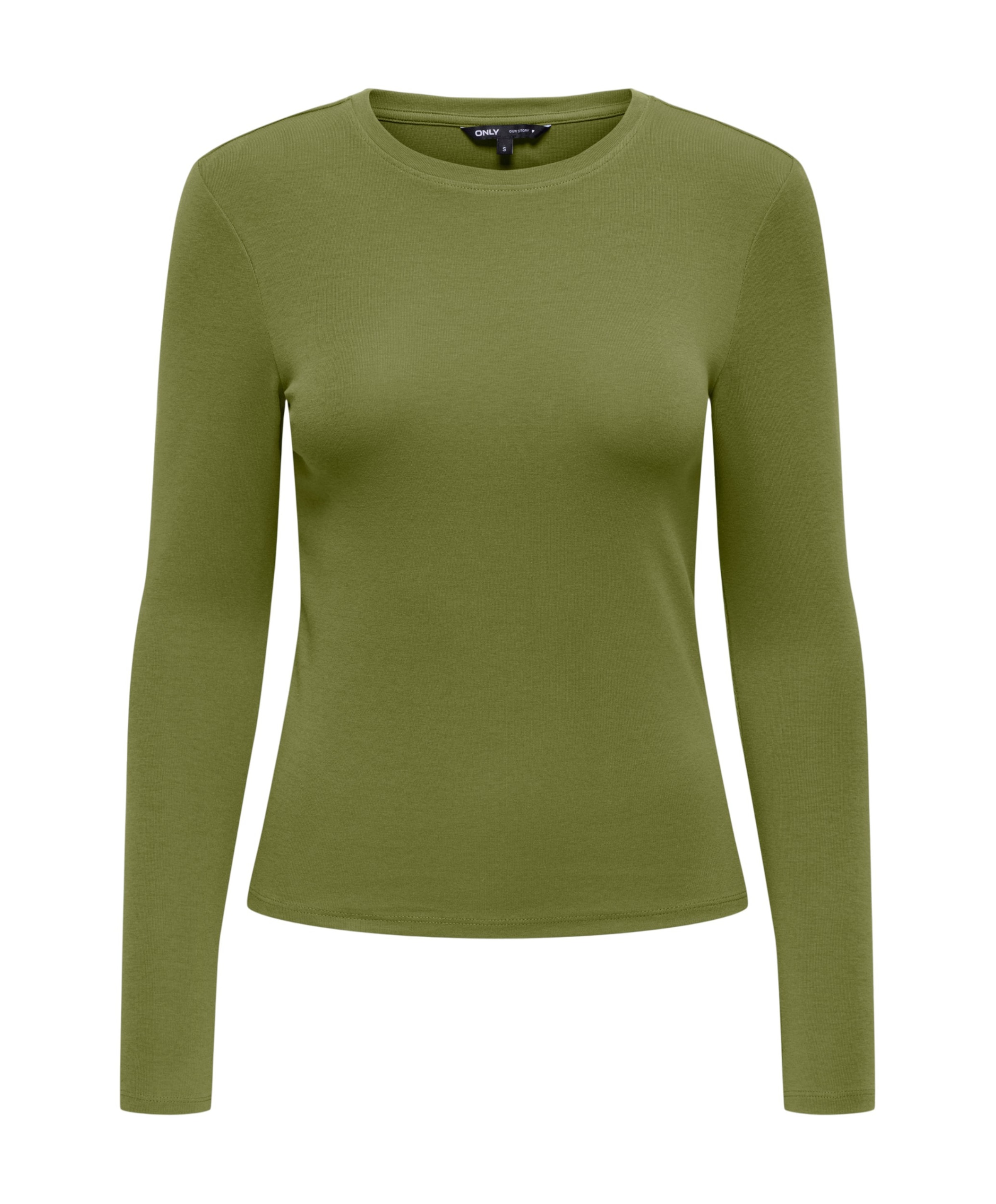 Dames longsleeve groen