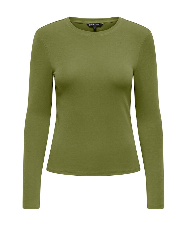 Dames longsleeve groen