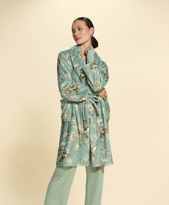 Dames ochtendjas groen