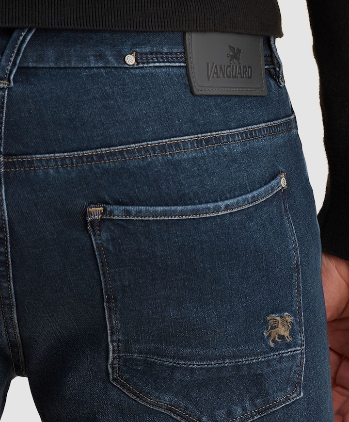 V850 RIDER STEEL INDIGO TINT heren jeans blauw