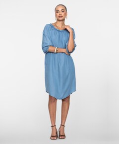 Dames jurk blauw