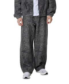 Daily Paper Denim Snake Oversized heren jeans grijs