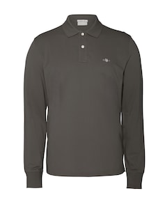 Heren polo beige