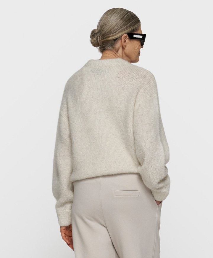 Dames vest ecru