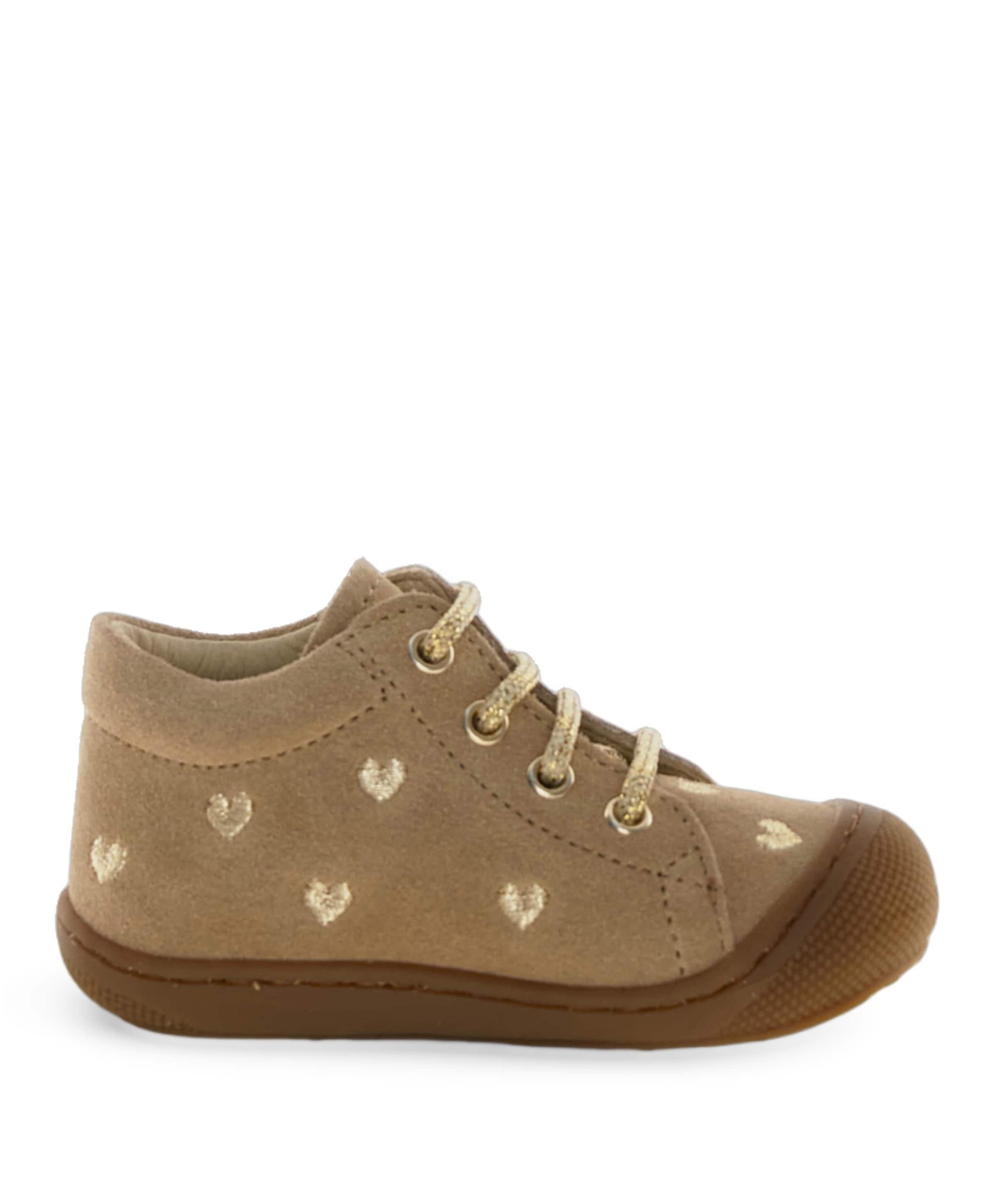 NATURINO COCOON meisjes veterschoenen beige