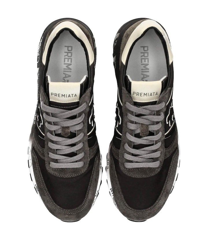 Lander heren sneakers grijs