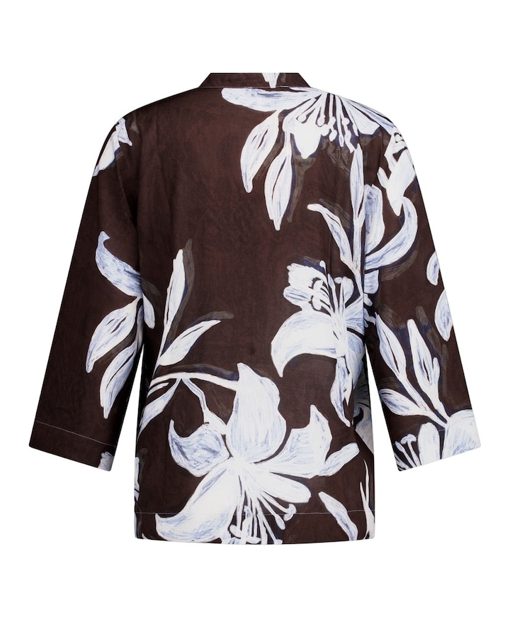 Dames blouse blauw