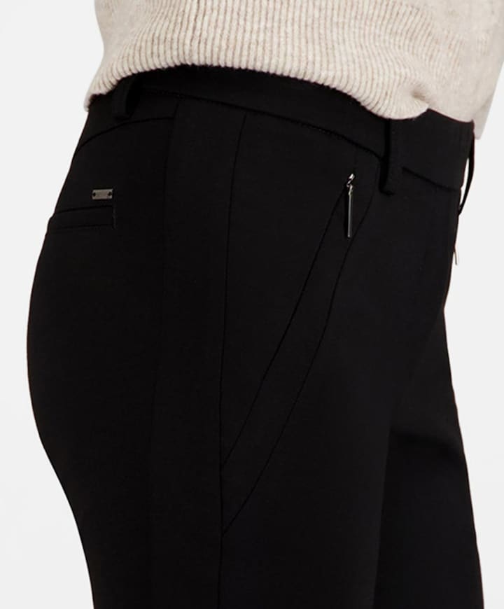 Pull On Slim dames broek zwart