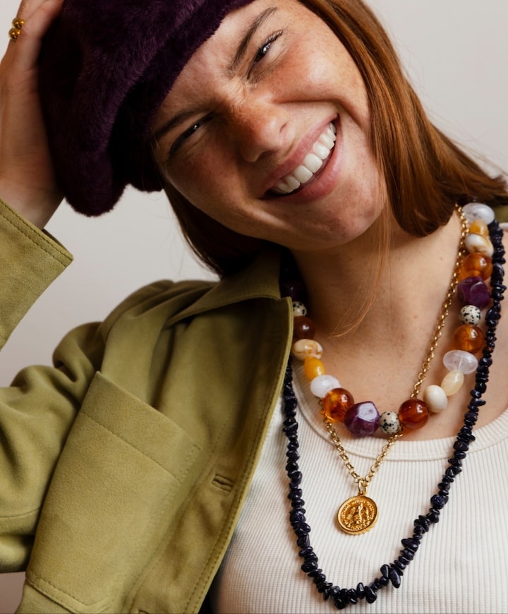 Dames ketting goud