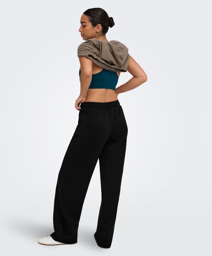 ONPLOUNGE MW STR SWT NOOS dames trainingsbroek zwart