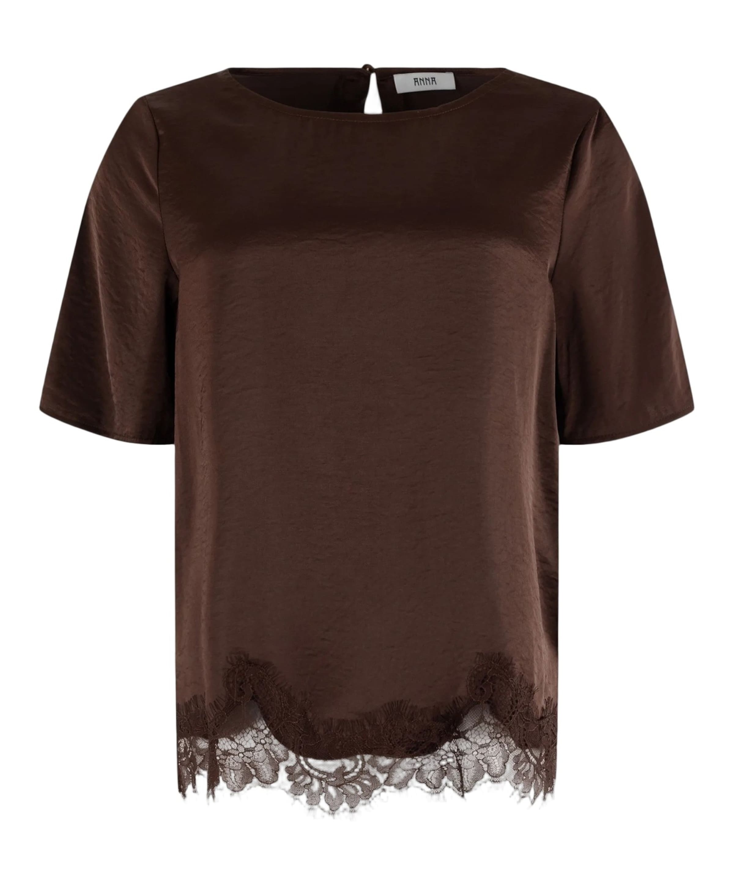 Dames blouse bruin
