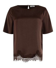 Dames blouse bruin