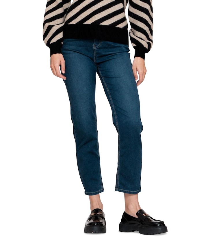 Straight jeans blauw
