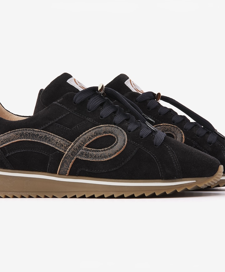Mikki Eve dames sneakers zwart