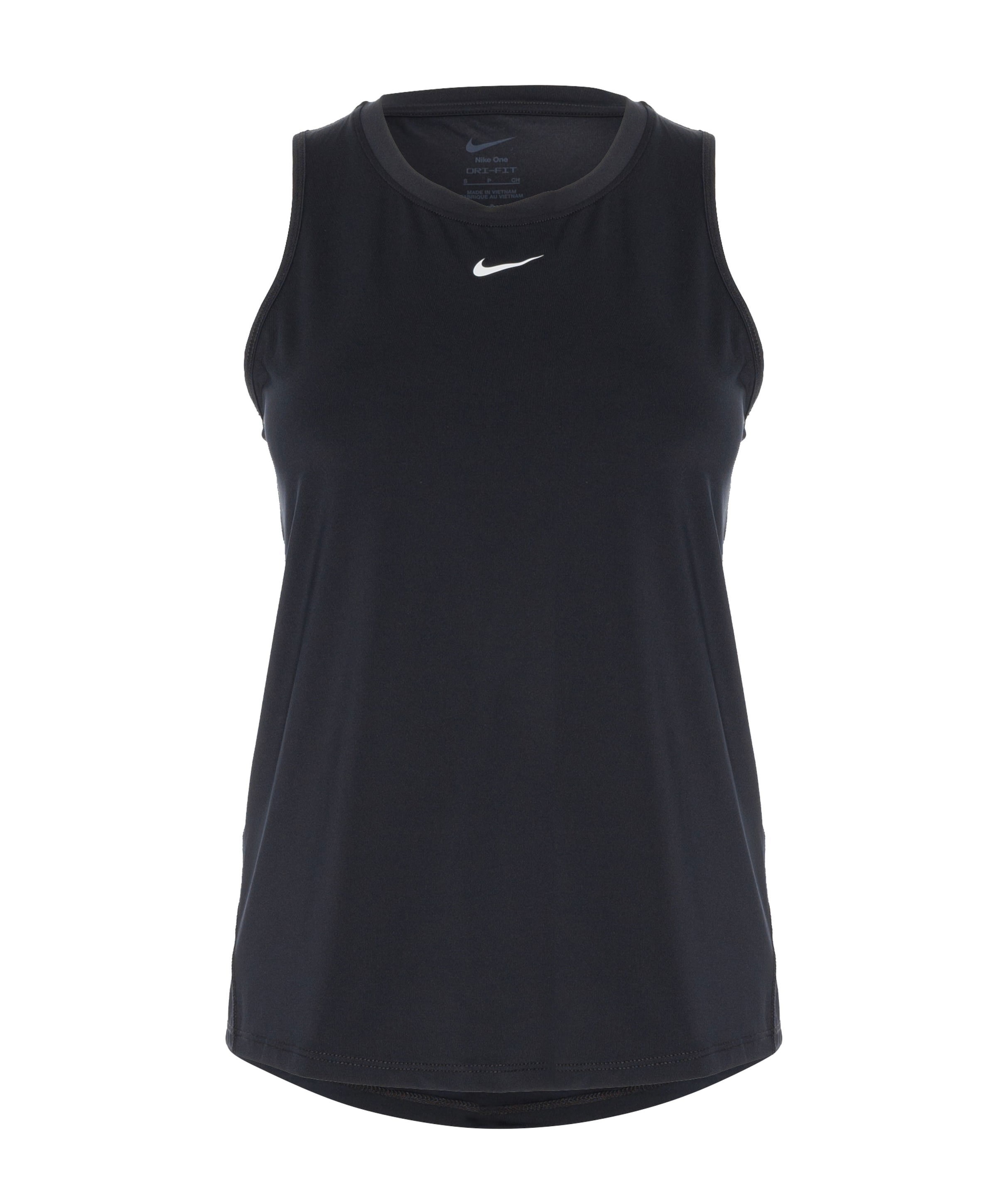 Dames singlet zwart