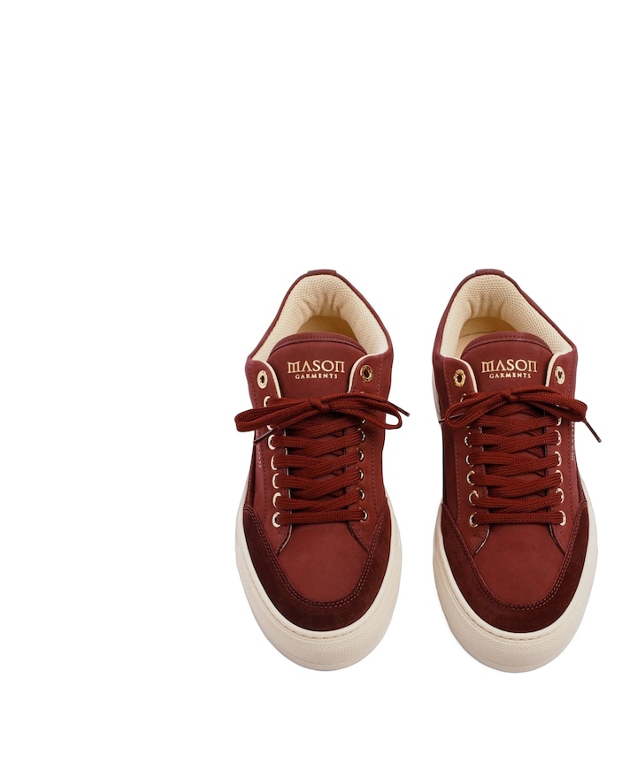 heren sneakers bordeaux