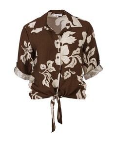 Dames blouse bruin