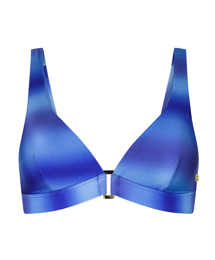 Dames bikinitop blauw