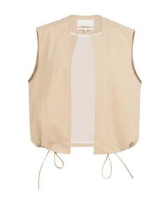 Dames bodywarmer beige