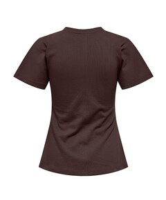Dames t-shirt bruin