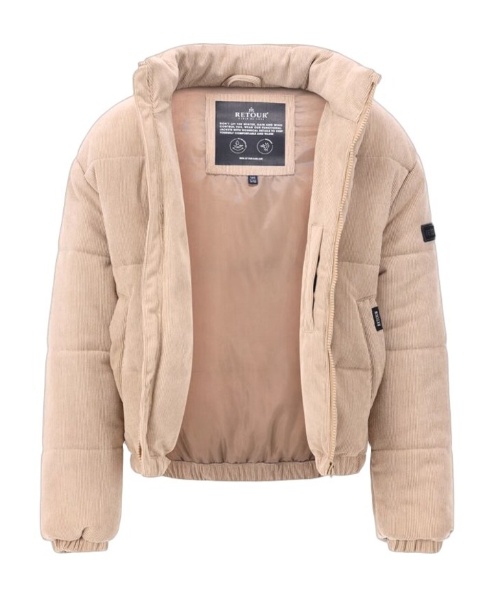 Jongens jas beige