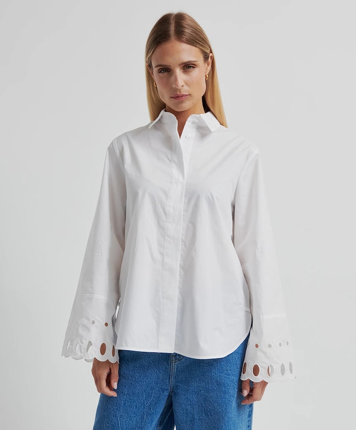 Dames blouse wit