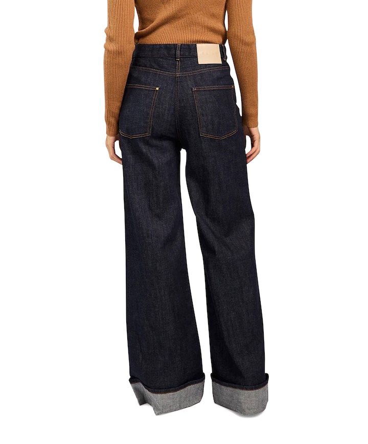 VERA CO 563 dames broek blauw