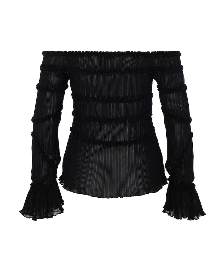 Dames blouse zwart
