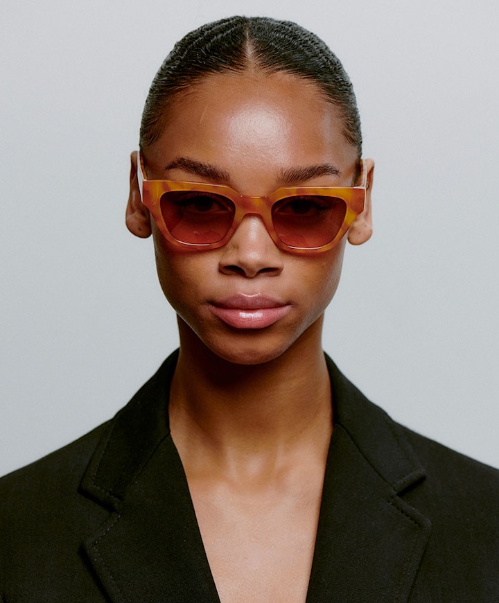 Uniseks zonnebril roze