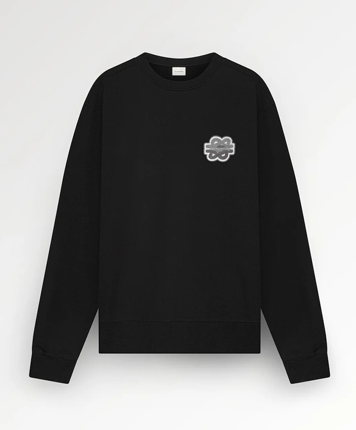 Heren longsleeve zwart