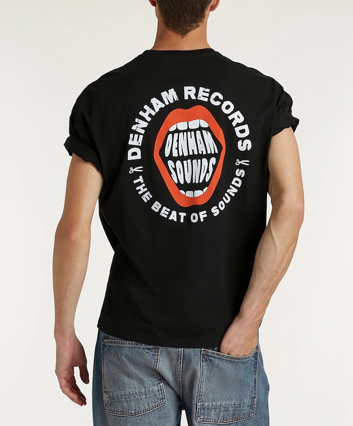 Heren T-shirt zwart