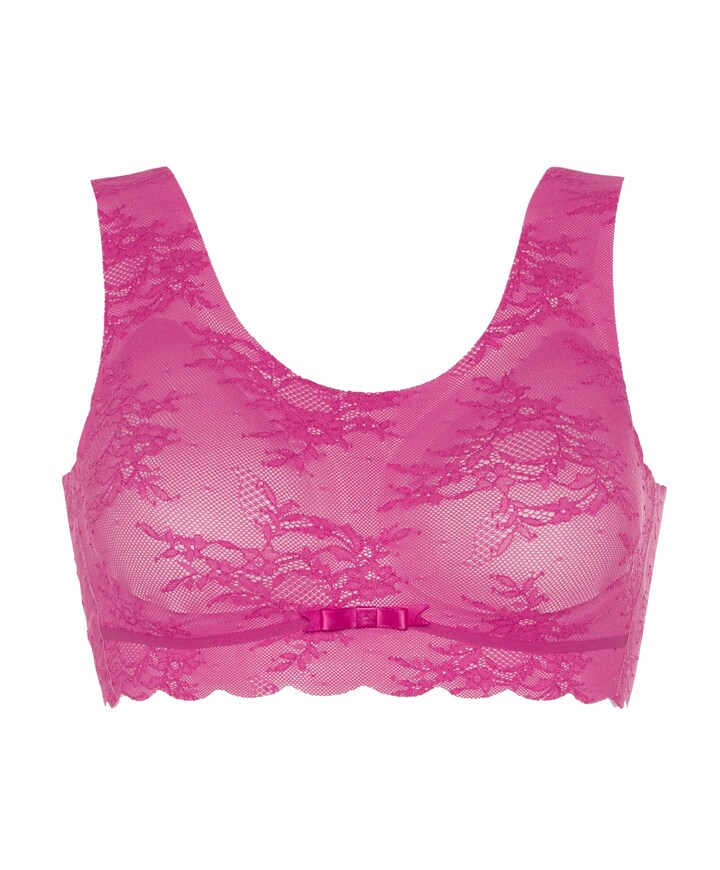 Dames bralette roze