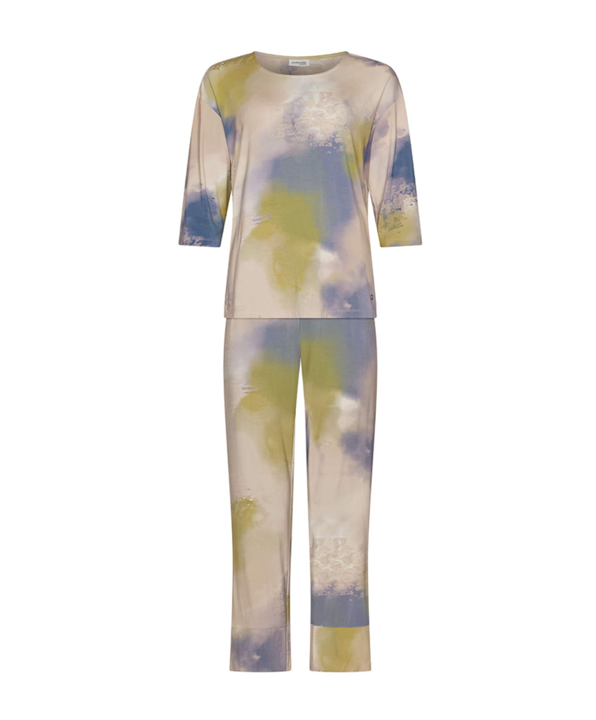 Dames pyjamaset blauw