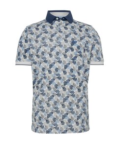 Heren polo blauw