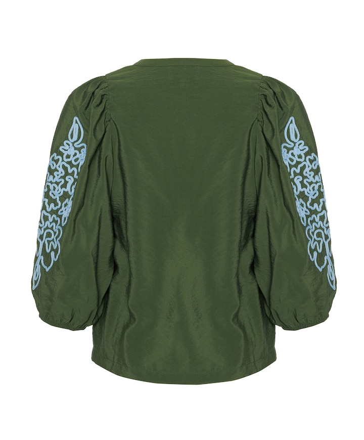 Dames blouse groen